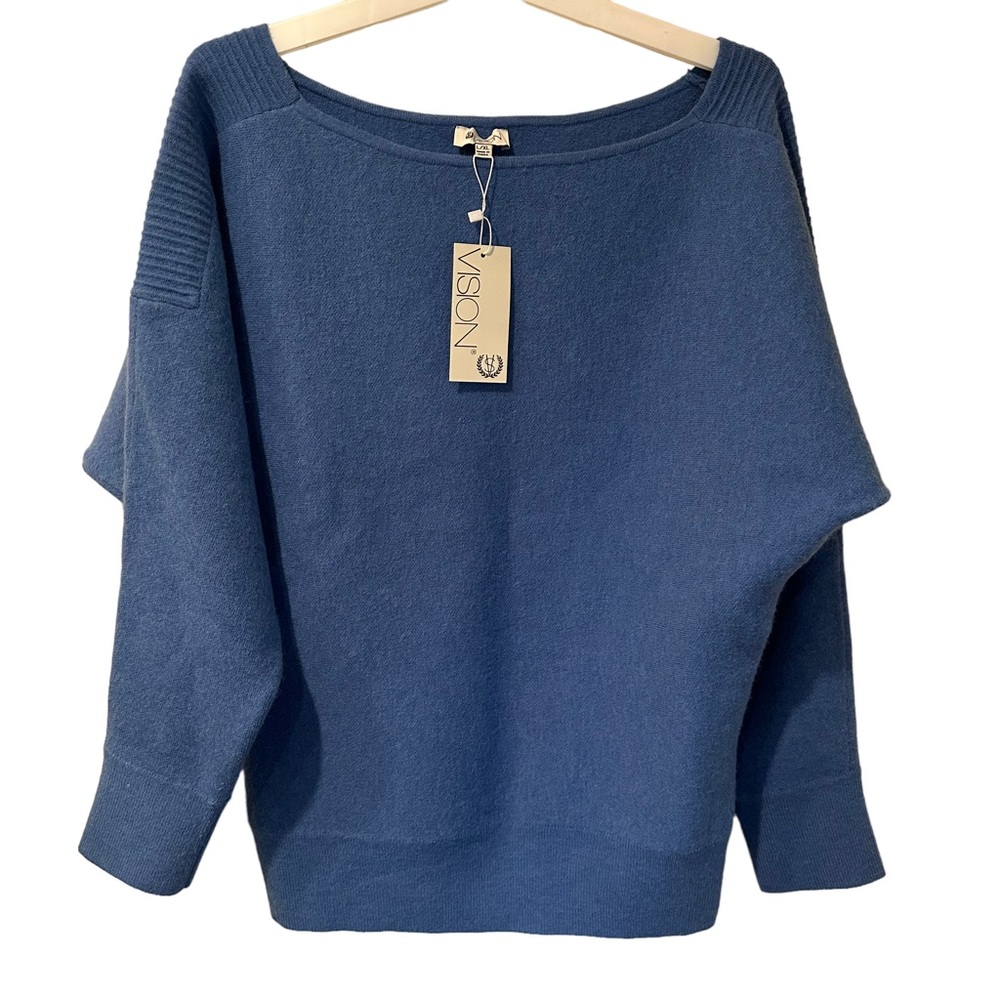 Vision USA Dolman Sleeve Sweater Top NWT